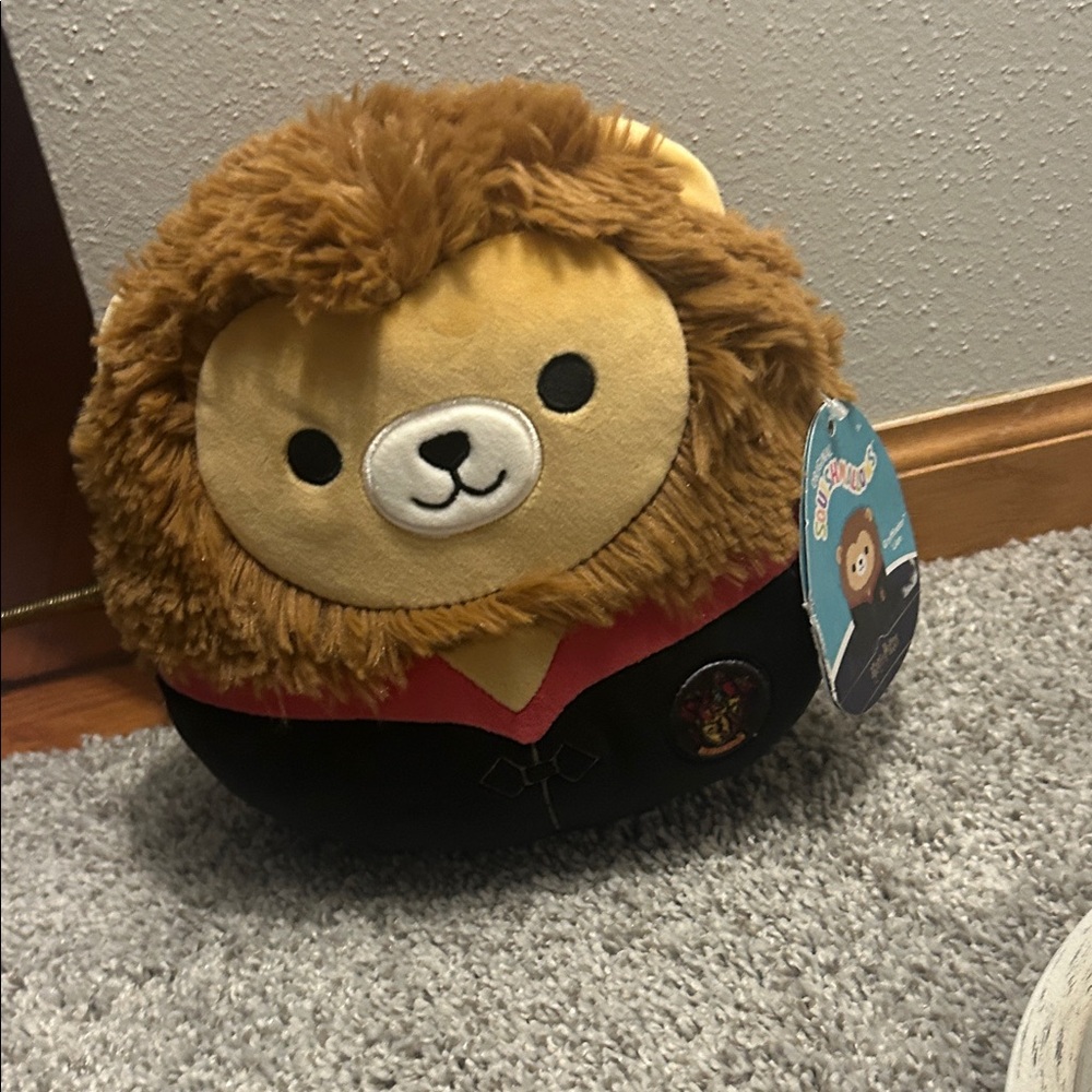 Squishmallows Harry Potter Gryffindor the Lion 10 inch